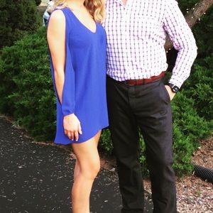 Great dress for a casual event or can dress up for cocktail party attire!